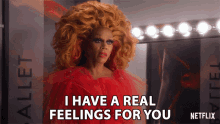 I Have Real Feelings For You Rupaul GIF - I Have Real Feelings For You Rupaul Ruby Red GIFs