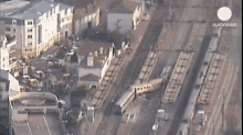 Seven People Died After A Train Derailed At High Speeds In Southern Paris. GIF - Accident Train Crash GIFs