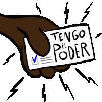 Tengo El Poder Power Sticker - Tengo El Poder Poder Power Stickers