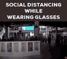 Social Distance Glasses Social Distancing With Glasses GIF - Social Distance Glasses Social Distancing With Glasses Social Distancing While Wearing Glasses GIFs