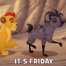 lion king its friday dance
