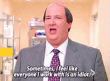 Sometimes GIF - Kevin The Office Feel GIFs