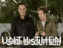 Ant And Dec Lunch GIF - Ant And Dec Lunch Friendship GIFs