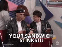 your sandwich stinks sucks smells bad bad odor unpalatable
