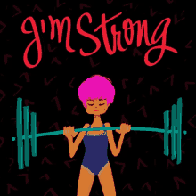 Im Strong Girl Power GIF - Im Strong Strong Girl Power GIFs