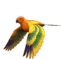 Flying Bird Gif Bird Sticker - Flying Bird Gif Bird Flapping Wings Stickers