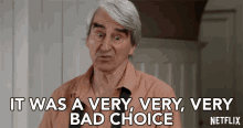 It Was A Very Very Very Bad Choice Sol GIF - It Was A Very Very Very Bad Choice Sol Sam Waterston GIFs