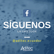 aditec ec facebook logo instagram twitter siguenos