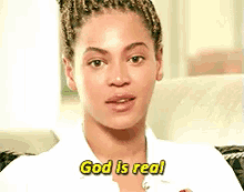 When Your Crush Talks To You GIF - God Is Real Beyonce Intimate GIFs