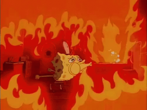 Spongebob Blows Out Fire GIF - Spongebob Squarepants Spongebob Fire -  Discover & Share GIFs