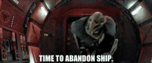 Star Wars General Grievous GIF - Star Wars General Grievous Time To Abandon Ship GIFs