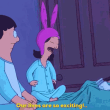 Louise Belcher Our Lives Are So Exciting GIF - Louise Belcher Our Lives Are So Exciting Not Really GIFs