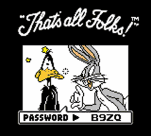 Thats All Folks Game Over GIF - Thats All Folks Game Over Bugs Bunny GIFs