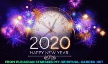 Happy New Year Spiritual GIF - Happy New Year Spiritual Fireworks GIFs