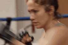 Jennifer Lopez GIF - Jennifer Lopez Shades Of Blue Boxing GIFs