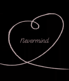 Nevermind Love GIF - Nevermind Love Heart GIFs