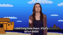 Felicia'S Ark - Frogs: Felicia Hates Battle Toads GIF - Felicia Day Geek And Sundry GIFs