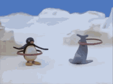 Pingu Vibing GIF - Pingu Vibing Penguin GIFs