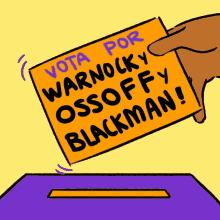 Vota Por Warnock Y Ossoff Y Blackman Vota Por Blackman GIF - Vota Por Warnock Y Ossoff Y Blackman Vota Por Blackman Vote For Blackman GIFs