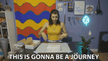 This Is Gonna Be A Journey Gabi GIF - This Is Gonna Be A Journey Gabi Myladysprout GIFs