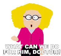 What Can We Do For Him Doctor Principal Victoria Sticker - What Can We Do For Him Doctor Principal Victoria South Park Stickers