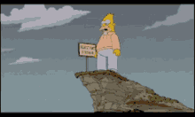 Simpsons Cliff GIF - Simpsons Cliff Jump GIFs