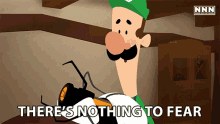 theres nothing to fear luigi jeff schweikart mario parody nothing to fear