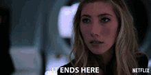 It Ends Here Enough GIF - It Ends Here Enough Finish It GIFs