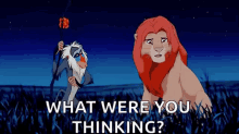 Thinking Disney GIF - Thinking Disney Lion GIFs
