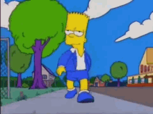 bart simpson the simpsons walk classy bart simpson the simpsons walk classy