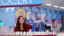 Superstore Amy Sosa GIF - Superstore Amy Sosa Its A Laugh Riot GIFs