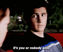 One Tree Hill Nathan Scott GIF - One Tree Hill Nathan Scott Its You Or Nobody Else GIFs