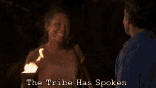 The Tribe Has Spoken Snuff GIF - The Tribe Has Spoken Snuff Sarah Lacina GIFs