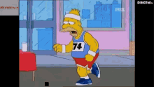 Homero Maraton Homer Simpson GIF - Homero Maraton Homer Simpson Marathon GIFs