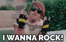 Can'T Have One Without The Other - "I Wanna Rock! ....And Roll." GIF - Rock And Roll Literal Accepted GIFs