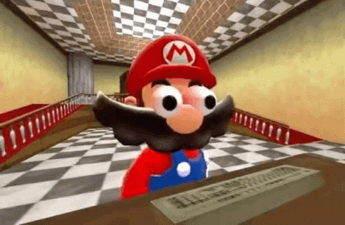 Mario Smg4 GIF - Mario Smg4 Supermarioglitchy4 GIFs