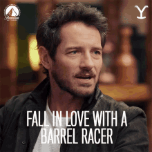 Fall In Love With A Barrel Racer Ian Bohen GIF - Fall In Love With A Barrel Racer Ian Bohen Yellowstone GIFs