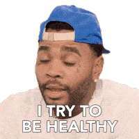 I Try To Be Healthy Kevin Gates Sticker - I Try To Be Healthy Kevin Gates Attempt Stickers