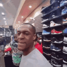 Shoe Store Black Man GIF - Shoe Store Black Man Black Guy GIFs