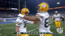 Green Bay All The Way Touchdown GIF - Green Bay All The Way Touchdown Football GIFs