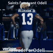 Odell Beckham Jr New Orleans Saints GIF - Odell Beckham Jr New Orleans Saints Nfl GIFs