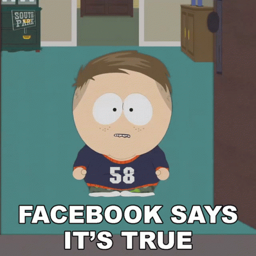 Facebook Says Its True Wilson Aubry GIF - Facebook Says Its True Wilson Aubry South Park GIFs