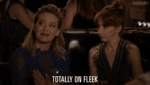 Totally On Fleek GIF - Hilary Duff Kelsey Peters Molly Bernard GIFs