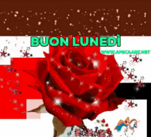 تصبيحات Buon Lunedi GIF - تصبيحات Buon Lunedi Rose GIFs