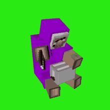 Purple Sheep GIF - Purple Sheep Minecraft GIFs