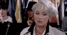 Meryl Streep Devil Wears Prada GIF - Meryl Streep Devil Wears Prada Concerned GIFs