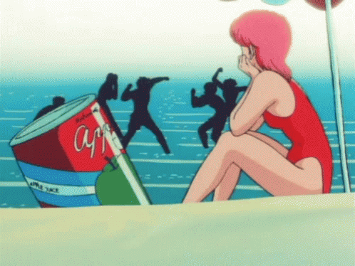 The perfect High School Kimenguni Anime Beach Animated GIF for your convers...
