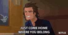 Just Come Home Where You Belong Crackle GIF - Just Come Home Where You Belong Crackle Michael Goldsmith GIFs