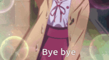 Sumi Sakurasawa Bye Bye GIF - Sumi Sakurasawa Bye Bye Cute GIFs