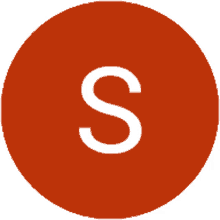 letter s logo red circle